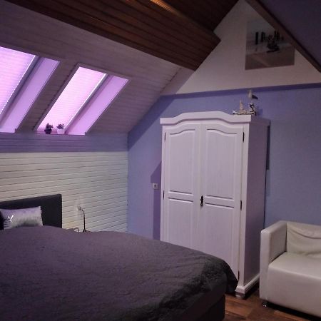 Ferienwohnung "Kunterbunt" Mit Burgblick Und Dachterrasse Моншау Екстер'єр фото