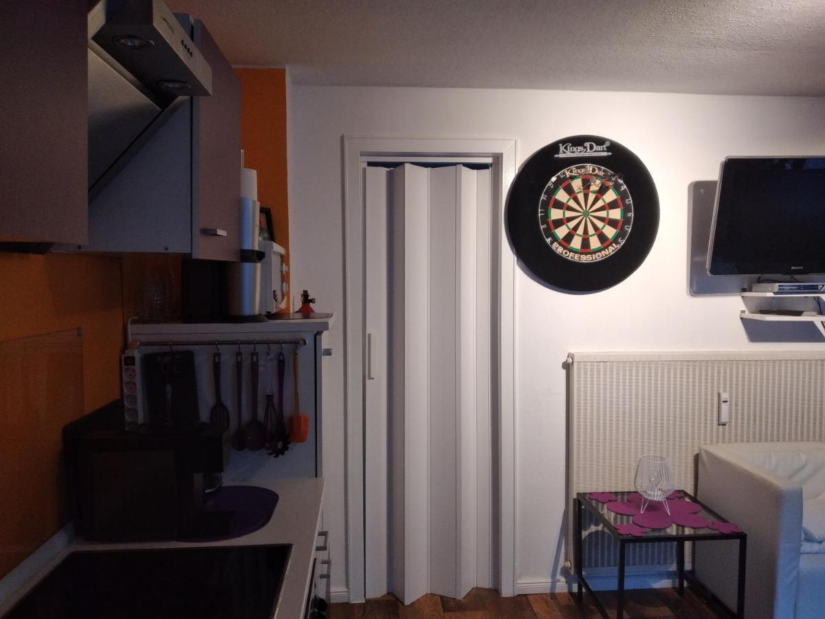 Ferienwohnung "Kunterbunt" Mit Burgblick Und Dachterrasse Моншау Екстер'єр фото